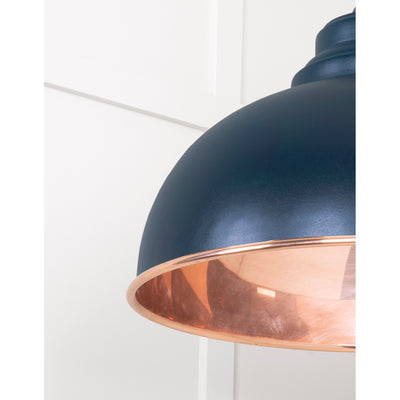 From The Anvil 49501SDU - Smooth Copper Harborne Pendant in Dusk #finish_dusk