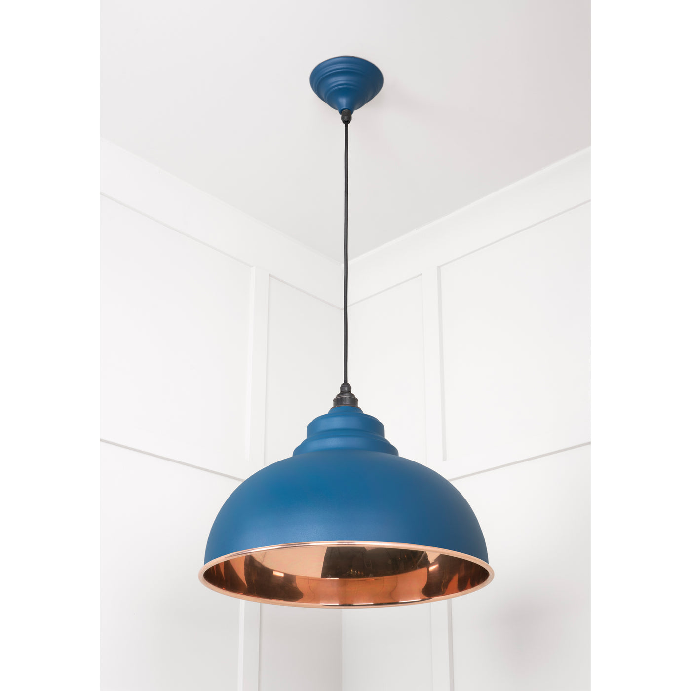 From The Anvil 49501SU - Smooth Copper Harborne Pendant in Upstream #finish_upstream