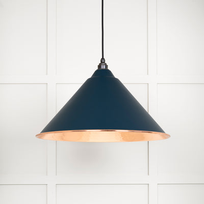 From The Anvil 49503DU - Hammered Copper Hockley Pendant in Dusk  #finish_dusk