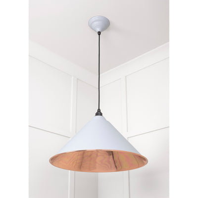 From The Anvil 49503SBI - Smooth Copper Hockley Pendant in Birch #finish_birch