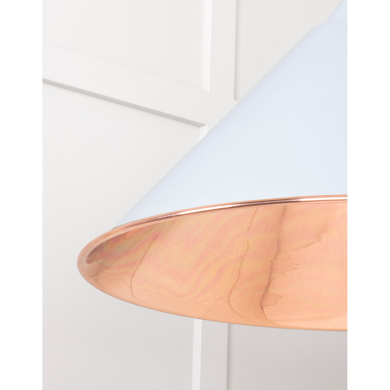 From The Anvil 49503SBI - Smooth Copper Hockley Pendant in Birch #finish_birch