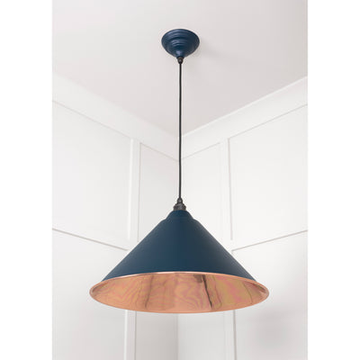 From The Anvil 49503SDU - Smooth Copper Hockley Pendant in Dusk #finish_dusk