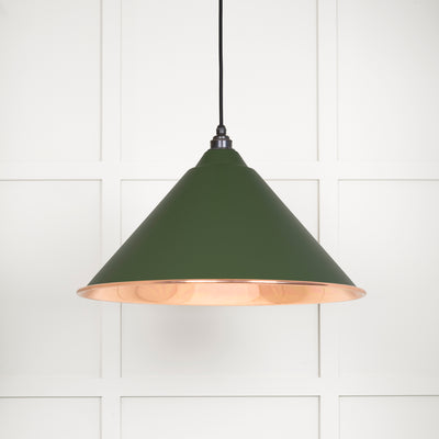 From The Anvil 49503SH - Smooth Copper Hockley Pendant in Heath  #finish_heath