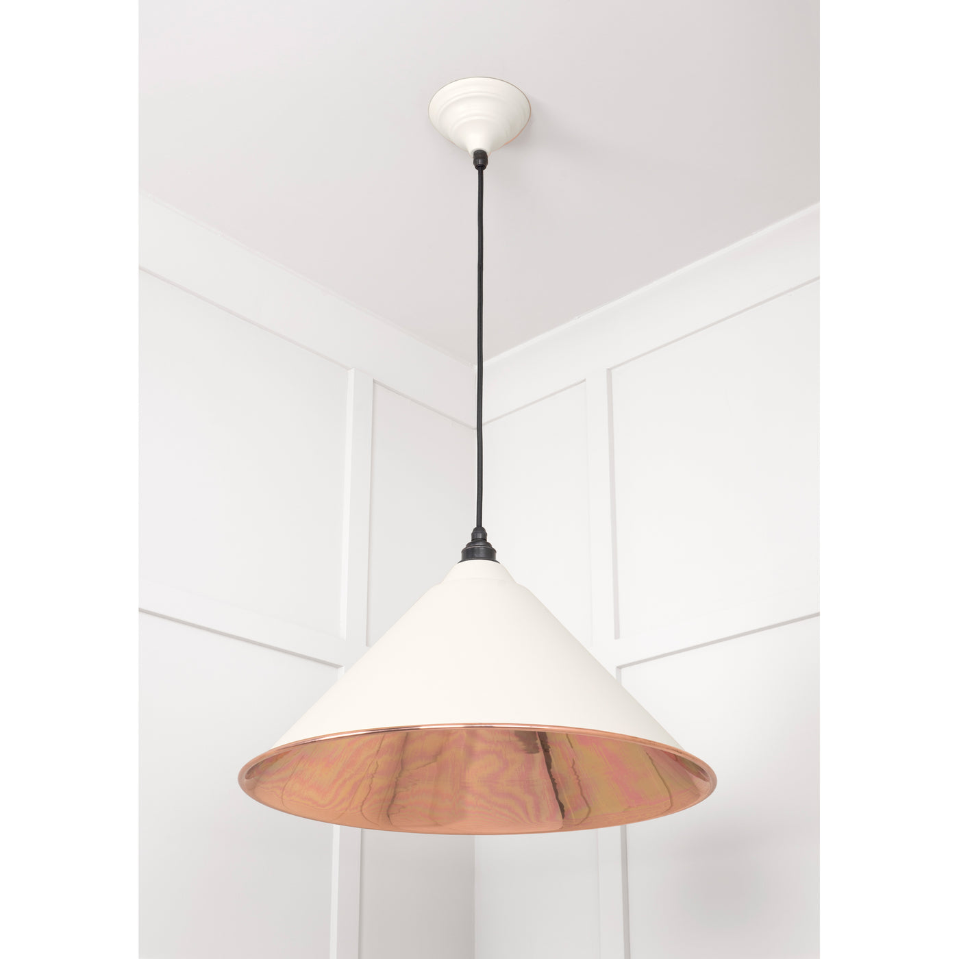 From The Anvil 49503STE - Smooth Copper Hockley Pendant in Teasel #finish_teasel