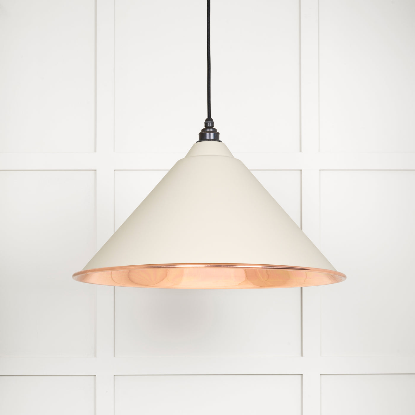 From The Anvil 49503STE - Smooth Copper Hockley Pendant in Teasel  #finish_teasel