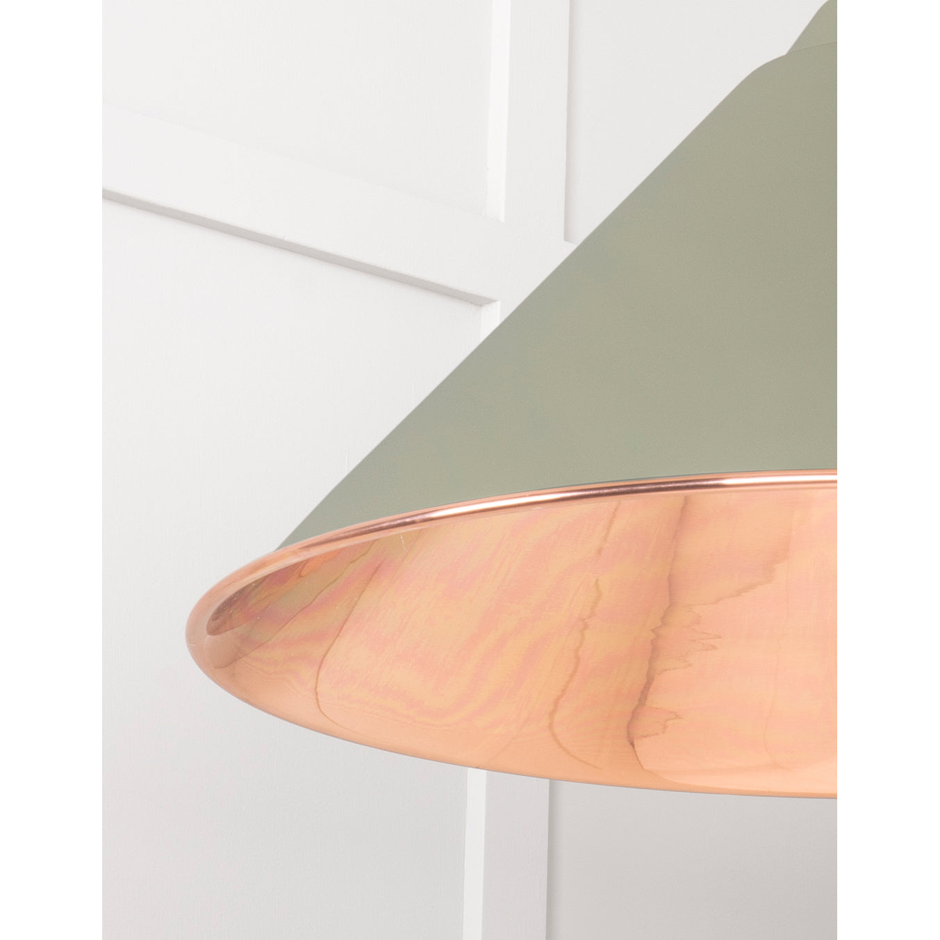 From The Anvil 49503STU - Smooth Copper Hockley Pendant in Tump #finish_tump