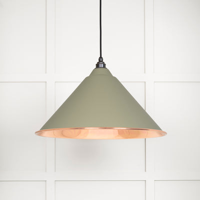 From The Anvil 49503STU - Smooth Copper Hockley Pendant in Tump  #finish_tump