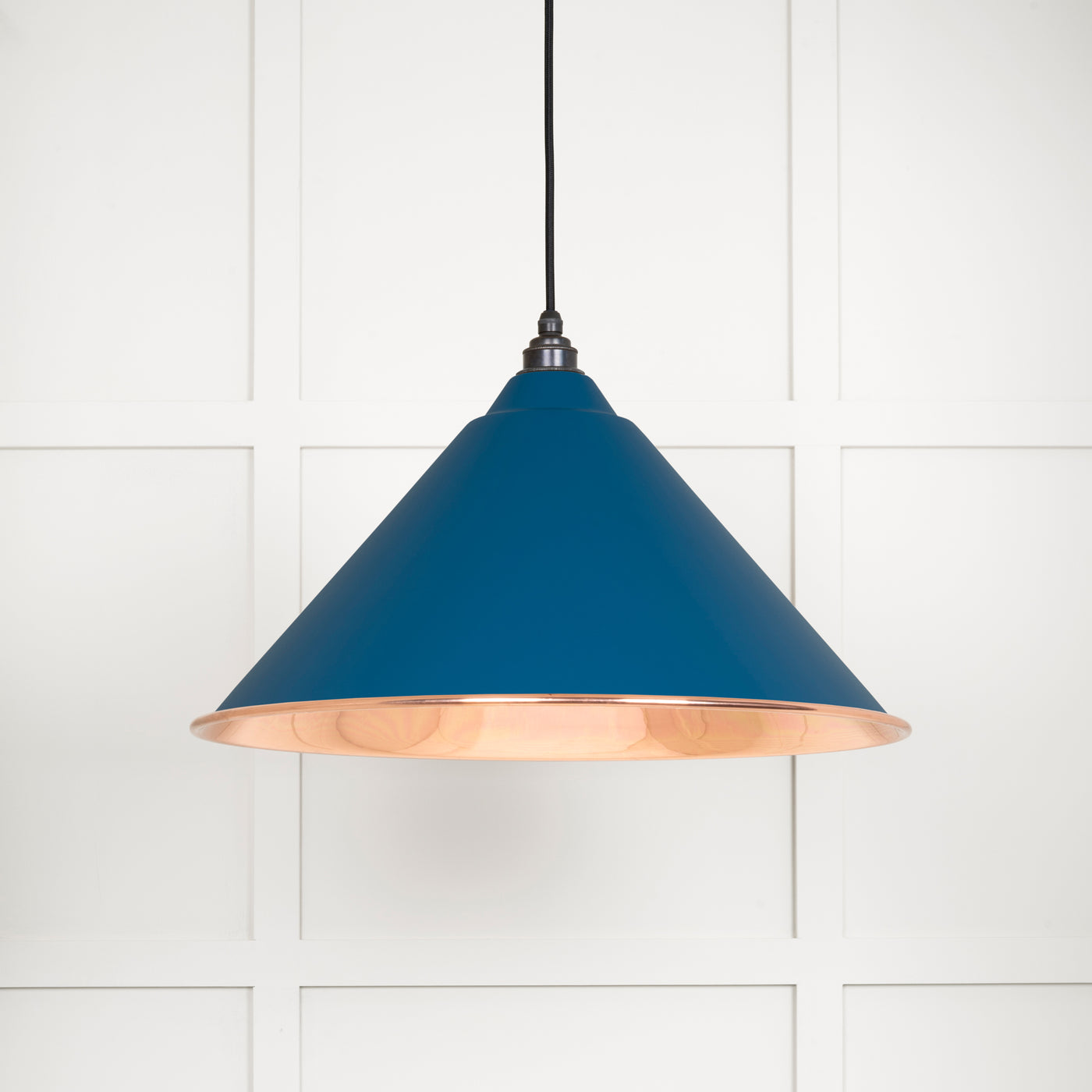 From The Anvil 49503SU - Smooth Copper Hockley Pendant in Upstream  #finish_upstream