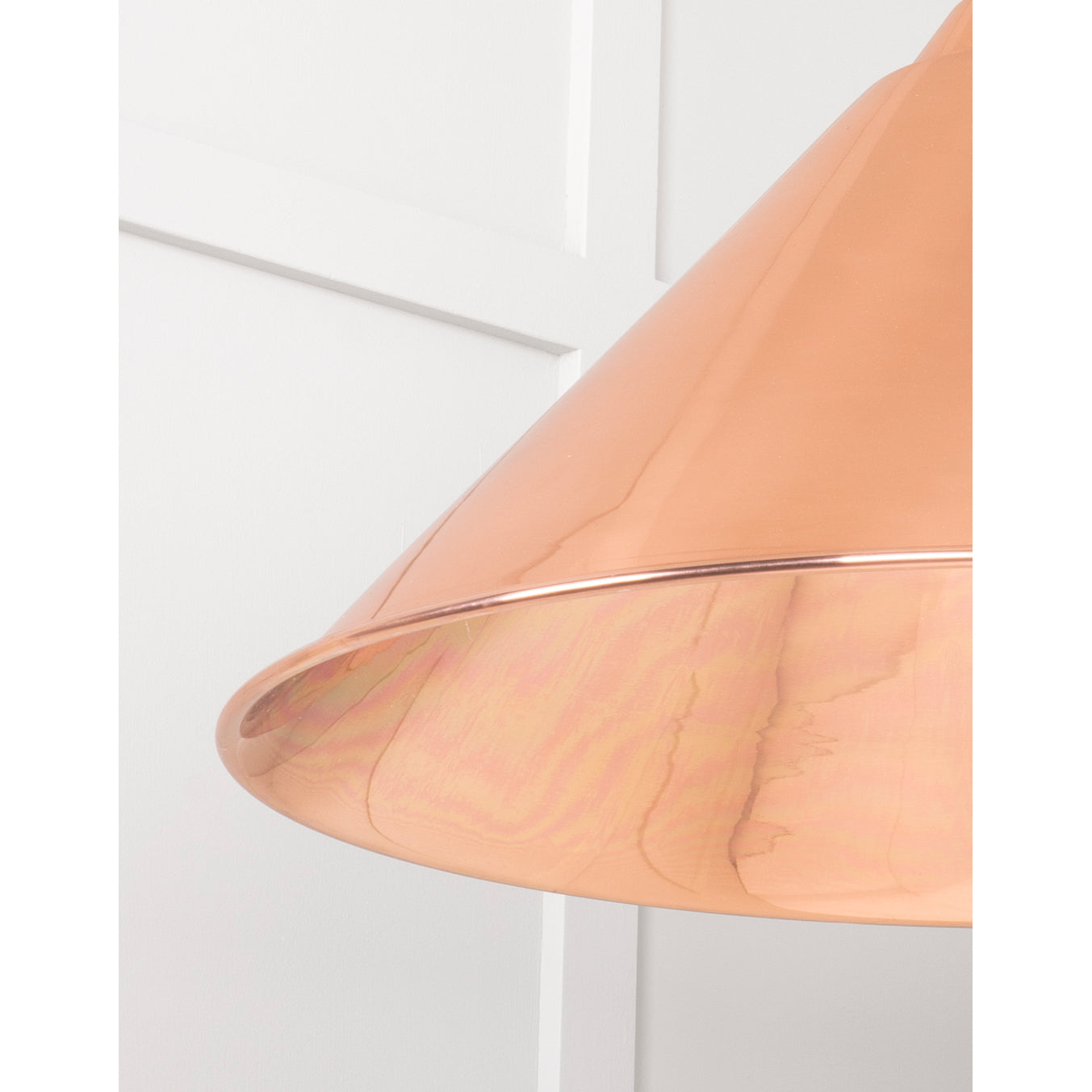 From The Anvil 49503S - Smooth Copper Hockley Pendant #finish_smooth-copper