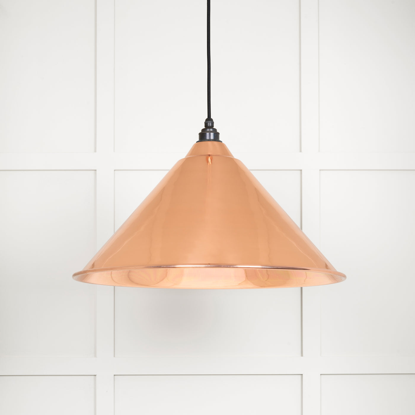 From The Anvil 49503S - Smooth Copper Hockley Pendant  #finish_smooth-copper