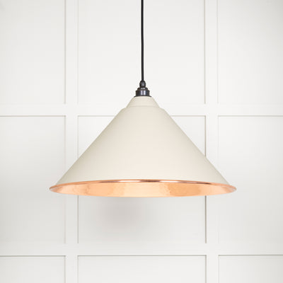 From The Anvil 49503TE - Hammered Copper Hockley Pendant in Teasel  #finish_teasel