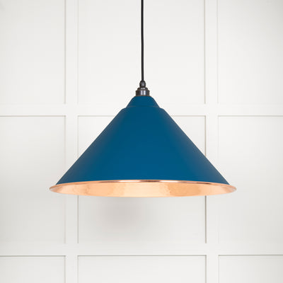 From The Anvil 49503U - Hammered Copper Hockley Pendant in Upstream  #finish_upstream