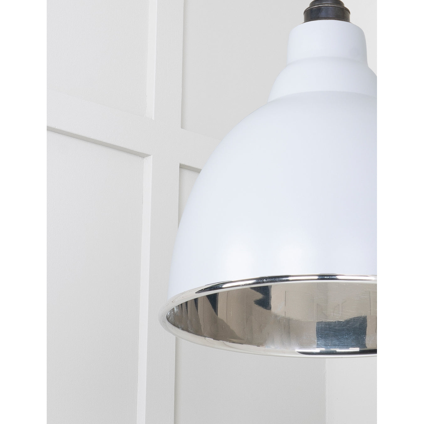 From The Anvil 49504BI - Smooth Nickel Brindley Pendant in Birch #finish_birch