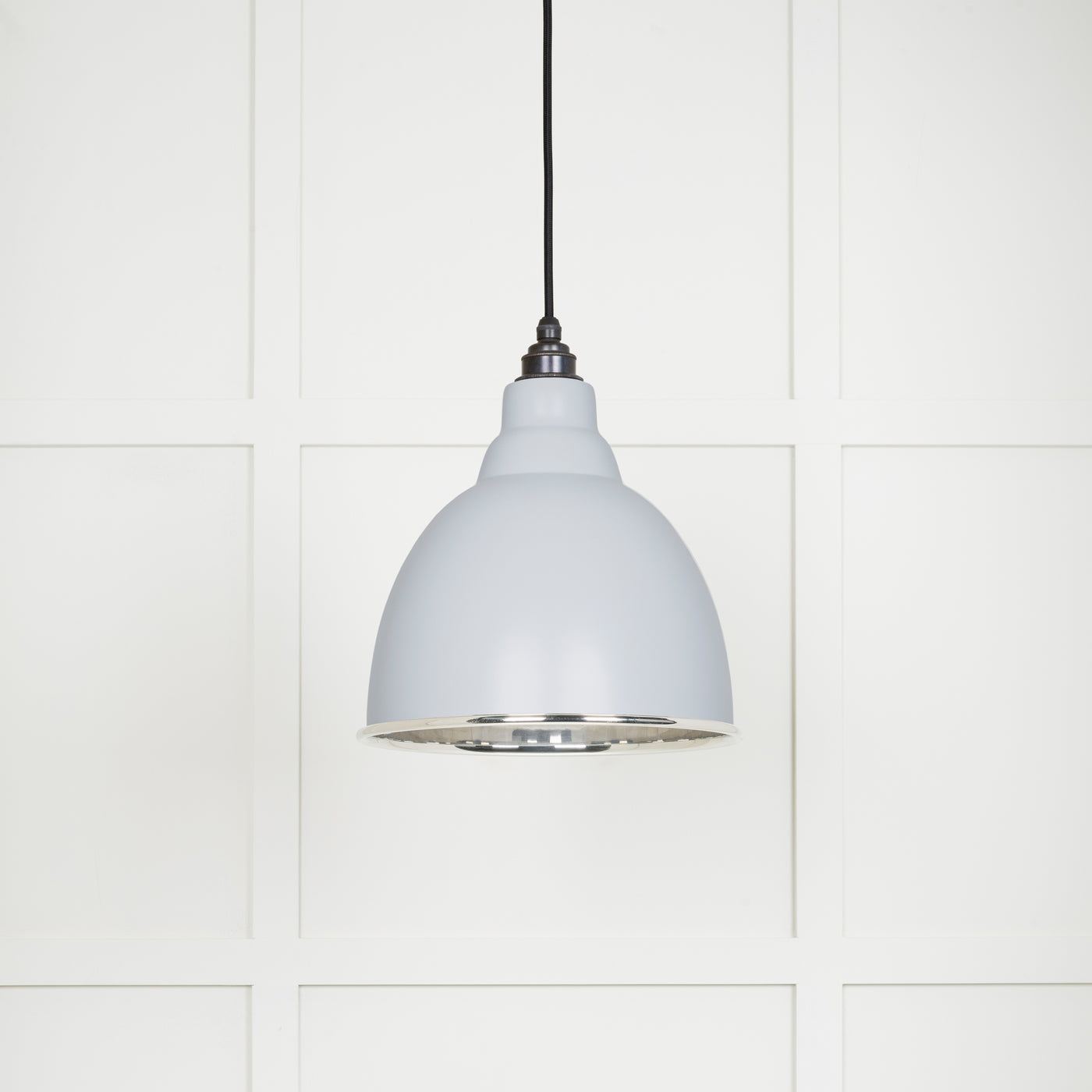 From The Anvil 49504BI - Smooth Nickel Brindley Pendant in Birch  #finish_birch