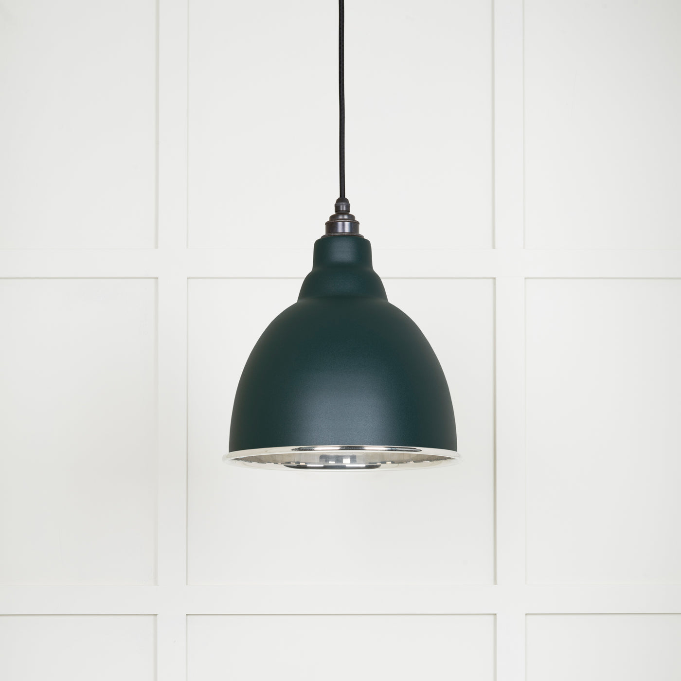 From The Anvil 49504DI - Smooth Nickel Brindley Pendant in Dingle  #finish_dingle