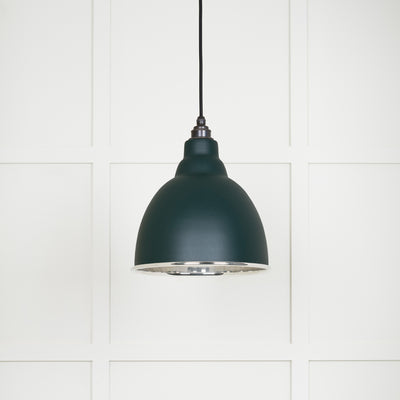 From The Anvil 49504DI - Smooth Nickel Brindley Pendant in Dingle  #finish_dingle