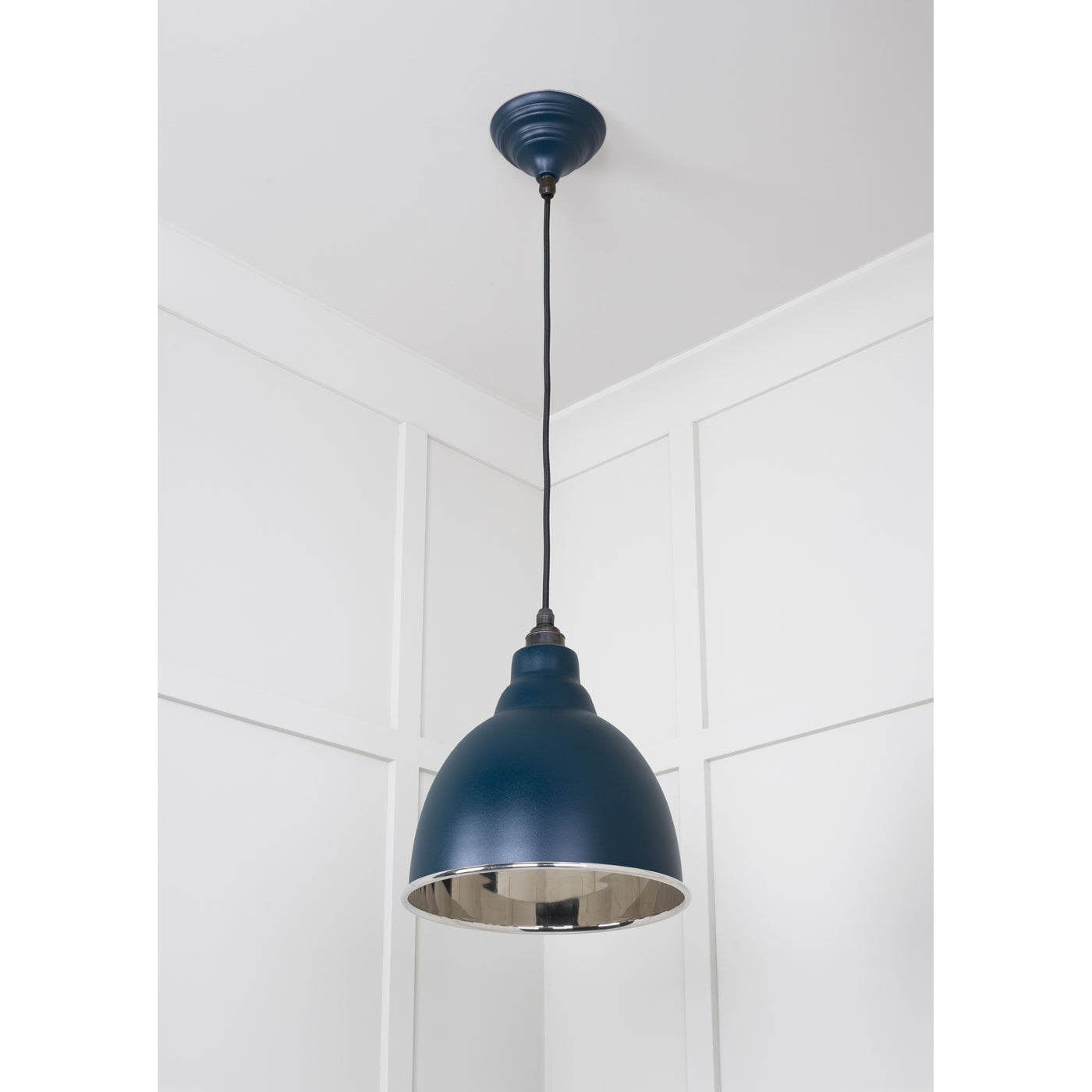 From The Anvil 49504DU - Smooth Nickel Brindley Pendant in Dusk #finish_dusk