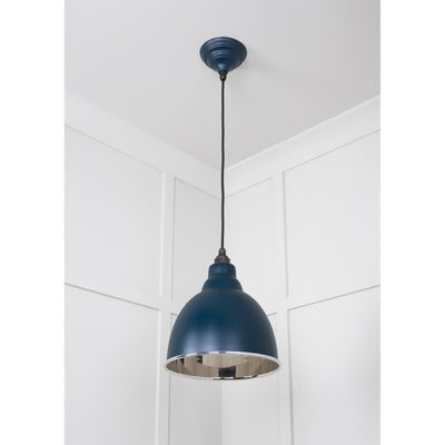 From The Anvil 49504DU - Smooth Nickel Brindley Pendant in Dusk #finish_dusk