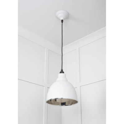 From The Anvil 49504F - Smooth Nickel Brindley Pendant in Flock #finish_flock