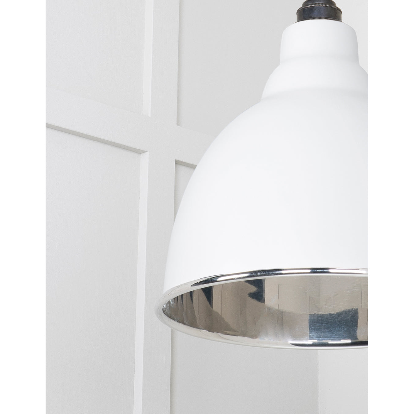 From The Anvil 49504F - Smooth Nickel Brindley Pendant in Flock #finish_flock