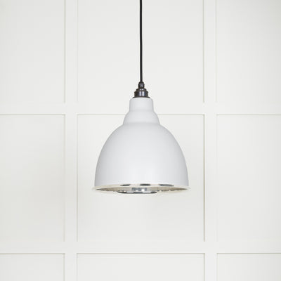 From The Anvil 49504F - Smooth Nickel Brindley Pendant in Flock  #finish_flock