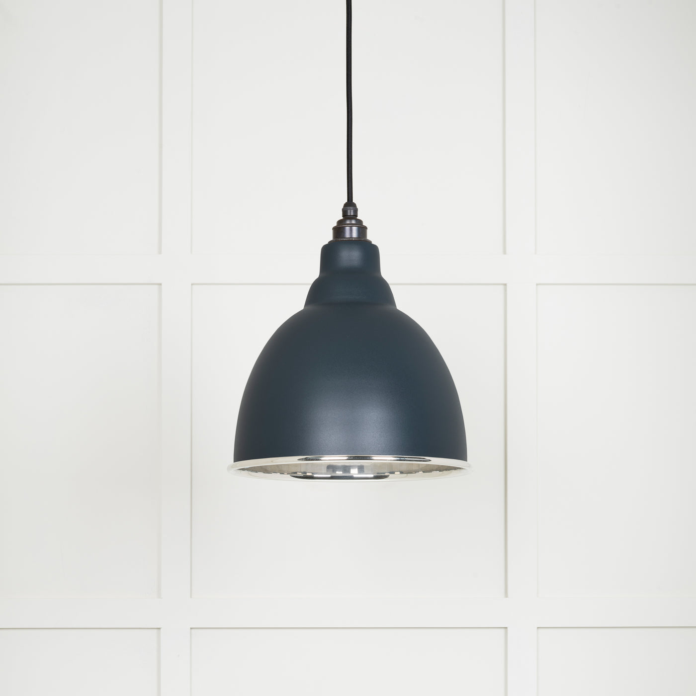 From The Anvil 49504SO - Smooth Nickel Brindley Pendant in Soot  #finish_soot