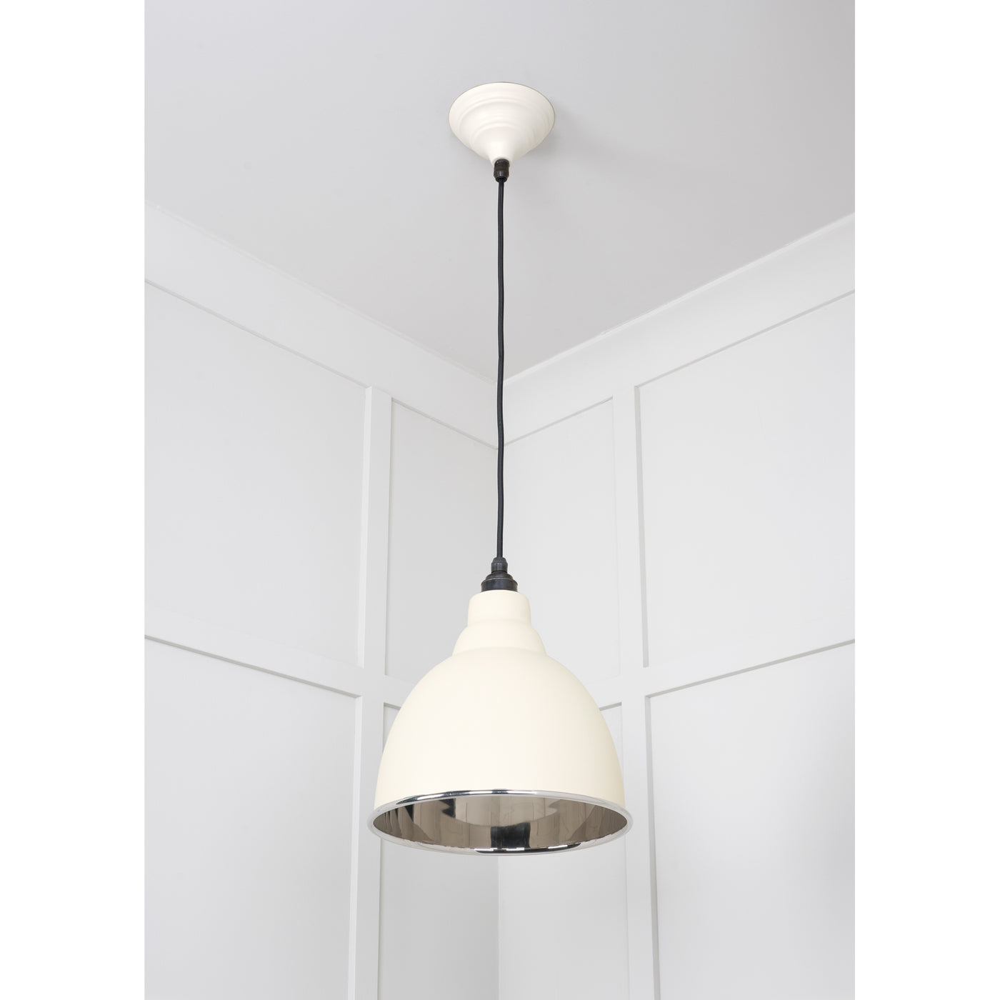 From The Anvil 49504TE - Smooth Nickel Brindley Pendant in Teasel #finish_teasel