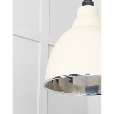 From The Anvil 49504TE - Smooth Nickel Brindley Pendant in Teasel #finish_teasel