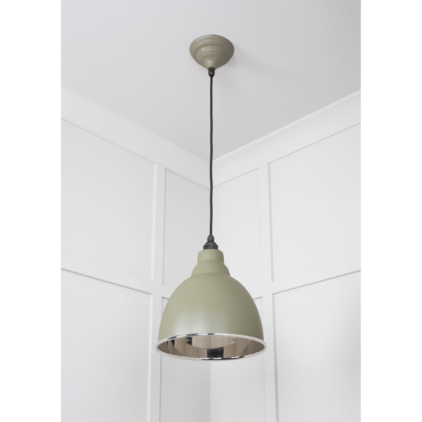 From The Anvil 49504TU - Smooth Nickel Brindley Pendant in Tump #finish_tump