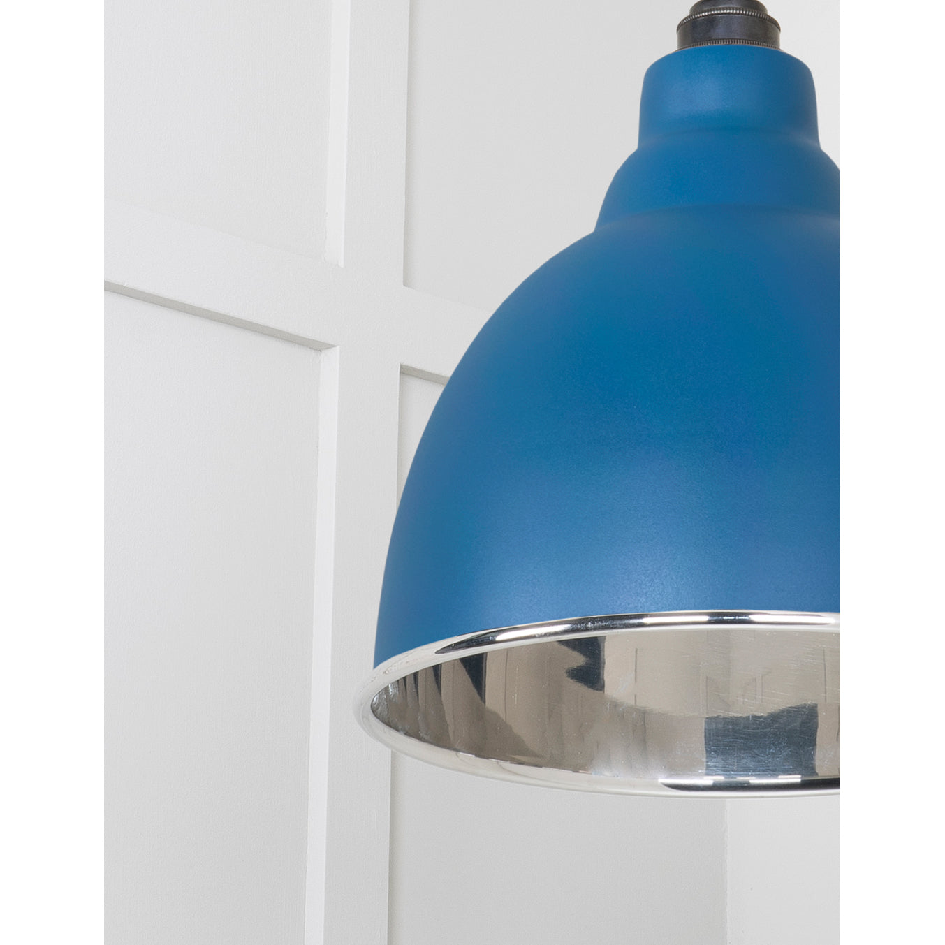 From The Anvil 49504U - Smooth Nickel Brindley Pendant in Upstream #finish_upstream