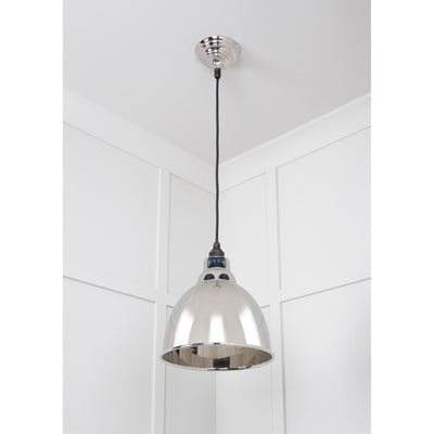 From The Anvil 49504 - Smooth Nickel Brindley Pendant #finish_smooth-nickel