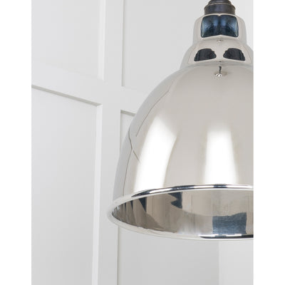 From The Anvil 49504 - Smooth Nickel Brindley Pendant #finish_smooth-nickel