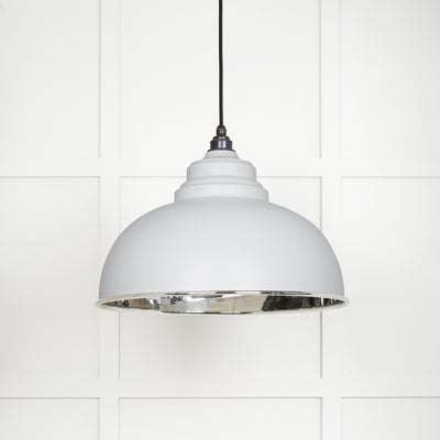 From The Anvil 49505F - Smooth Nickel Harborne Pendant in Flock  #finish_flock