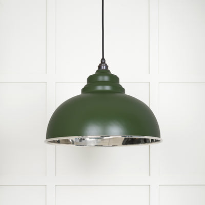 From The Anvil 49505H - Smooth Nickel Harborne Pendant in Heath  #finish_heath