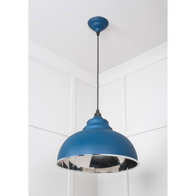 From The Anvil 49505U - Smooth Nickel Harborne Pendant in Upstream #finish_upstream