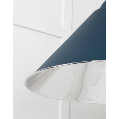 From The Anvil 49506DU - Smooth Nickel Hockley Pendant in Dusk #finish_dusk