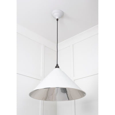 From The Anvil 49506F - Smooth Nickel Hockley Pendant in Flock #finish_flock