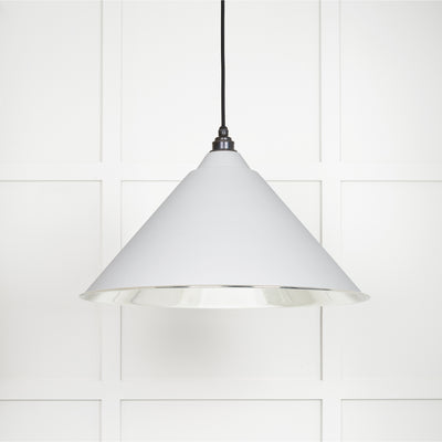 From The Anvil 49506F - Smooth Nickel Hockley Pendant in Flock  #finish_flock