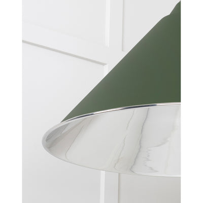 From The Anvil 49506H - Smooth Nickel Hockley Pendant in Heath #finish_heath