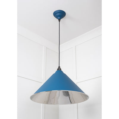 From The Anvil 49506U - Smooth Nickel Hockley Pendant in Upstream #finish_upstream