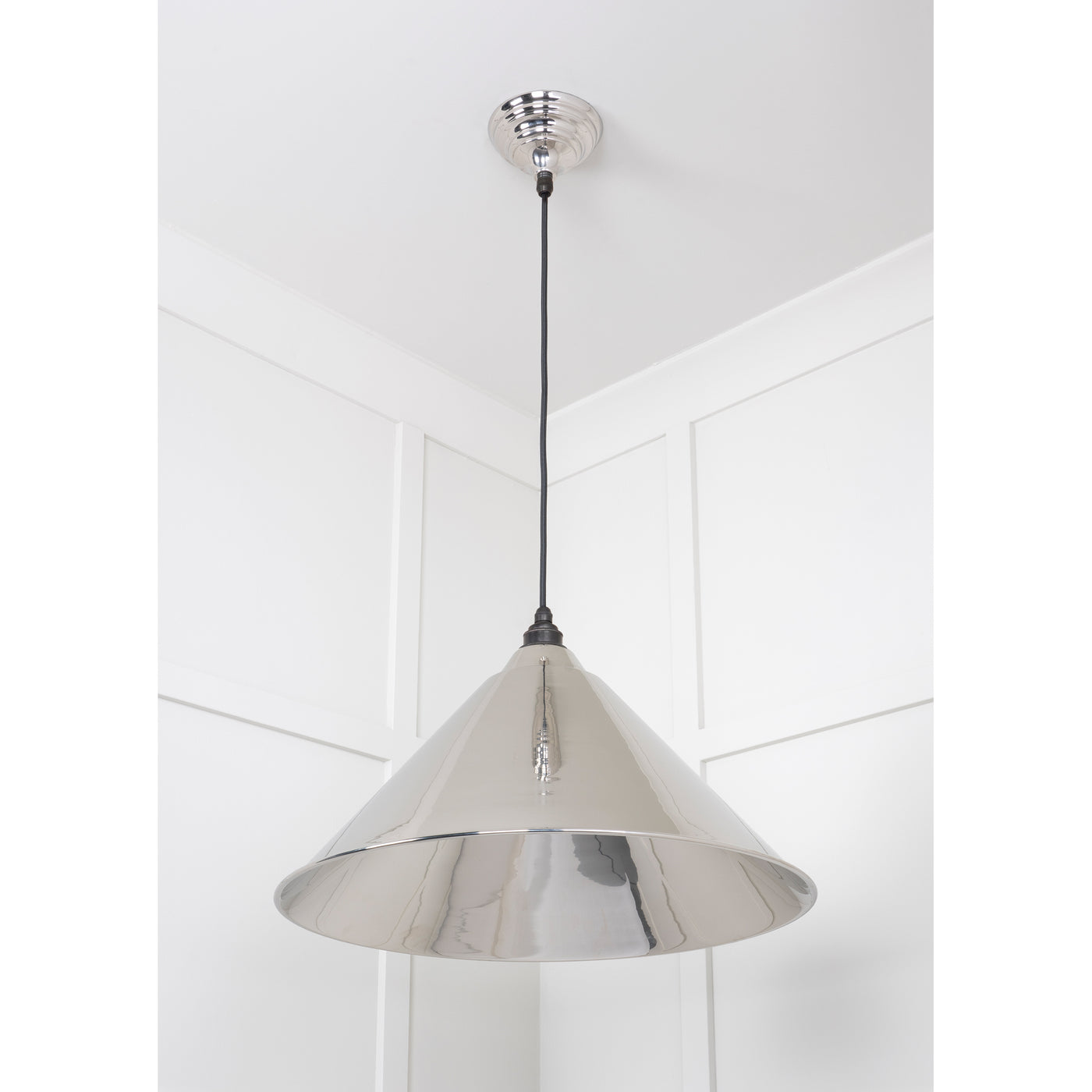 From The Anvil 49506 - Smooth Nickel Hockley Pendant #finish_smooth-nickel