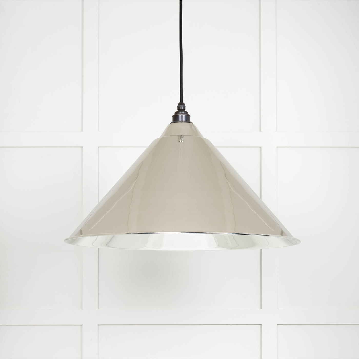 From The Anvil 49506 - Smooth Nickel Hockley Pendant  #finish_smooth-nickel