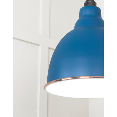 From The Anvil 49507U - White Gloss Brindley Pendant in Upstream #finish_upstream