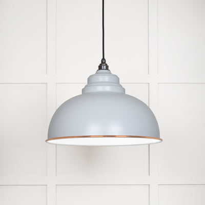 From The Anvil 49508BI - White Gloss Harborne Pendant in Birch  #finish_birch