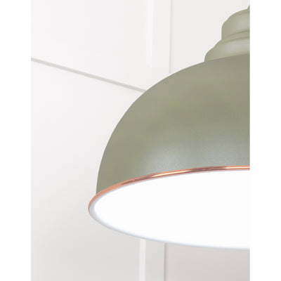 From The Anvil 49508TU - White Gloss Harborne Pendant in Tump #finish_tump