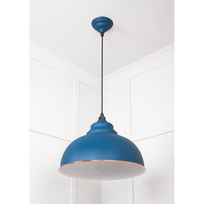 From The Anvil 49508U - White Gloss Harborne Pendant in Upstream #finish_upstream