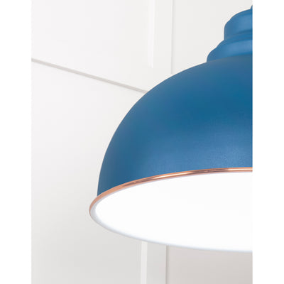 From The Anvil 49508U - White Gloss Harborne Pendant in Upstream #finish_upstream