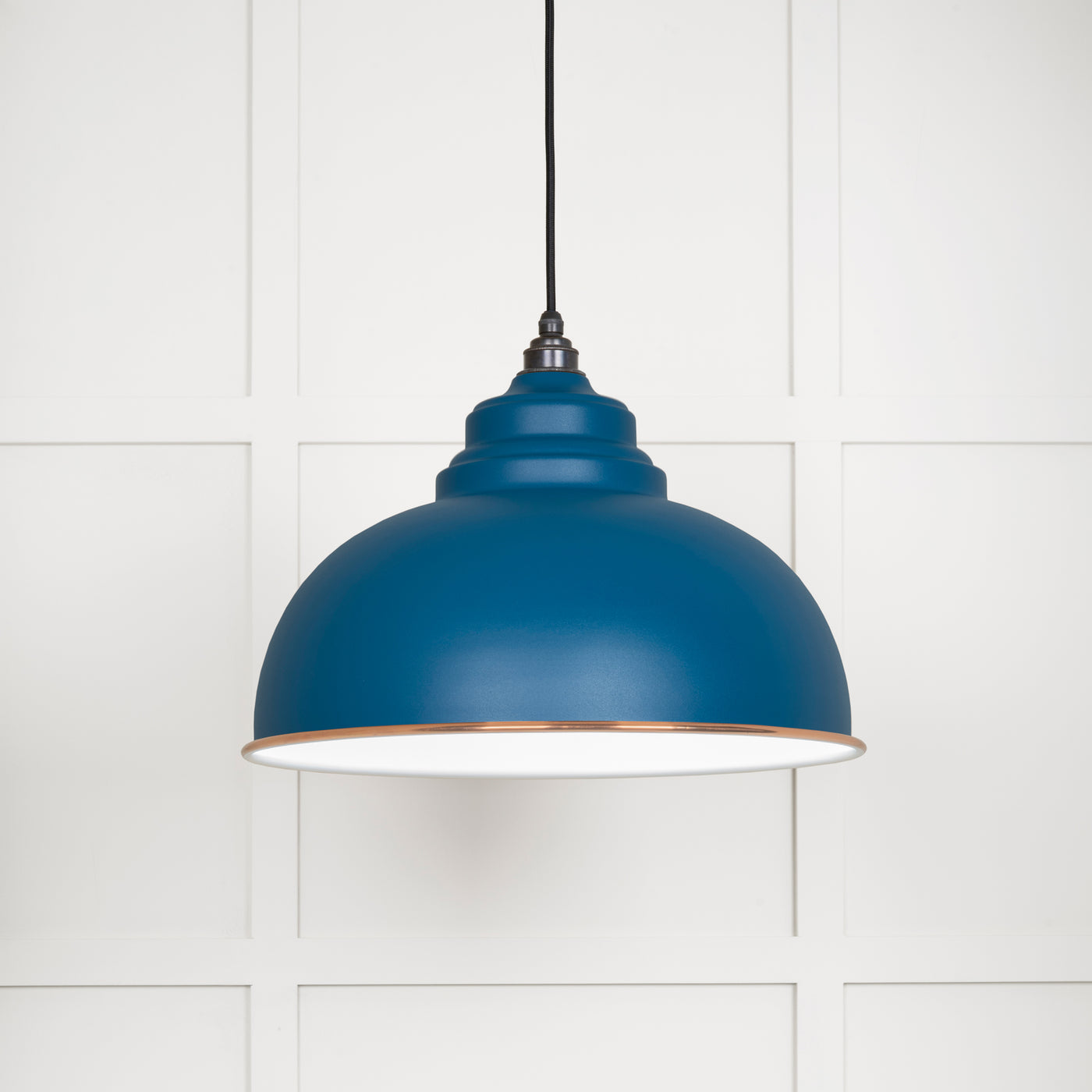 From The Anvil 49508U - White Gloss Harborne Pendant in Upstream  #finish_upstream