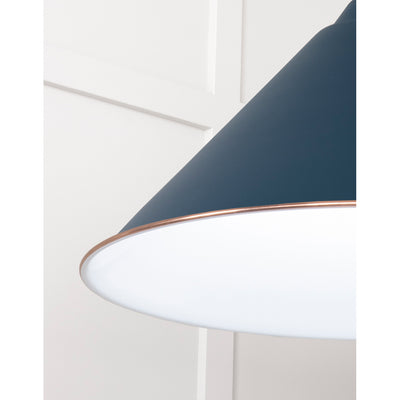 From The Anvil 49510DU - White Gloss Hockley Pendant in Dusk #finish_dusk