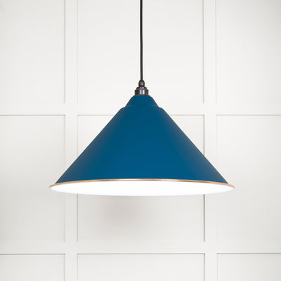 From The Anvil 49510U - White Gloss Hockley Pendant in Upstream  #finish_upstream